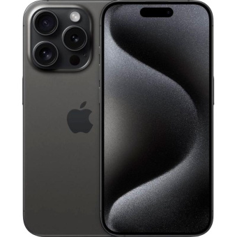 Смартфон Apple A3102 iPhone 15 Pro 128Gb черный титан моноблок 3G 4G 1Sim 6.1" 1179x2556 iOS 17 48Mpix 802.11 a/b/g/n/ac/ax NFC GPS GSM900/1800 TouchSc Protect от магазина РЭССИ