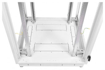 Шкаф коммутационный ЦМО (ШТК-М-42.8.10-4ААА) напольный 42U 800x1000мм пер.дв.перфор. задн.дв.перфор. 2 бок.пан. направл.под закл.гайки 550кг серый 855мм 134.3кг 180град. 2030мм IP20 от магазина РЭССИ