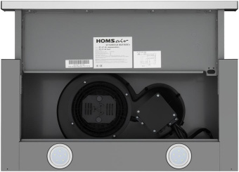 Кухонная вытяжка HOMSair FLAT 50 нержавеющая сталь Flat 50 Inox от магазина РЭССИ