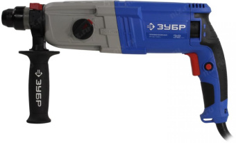 Перфоратор Зубр ЗП-32-1100 К патрон:SDS-plus уд.:3.4Дж 1100Вт (кейс в комплекте) от магазина РЭССИ