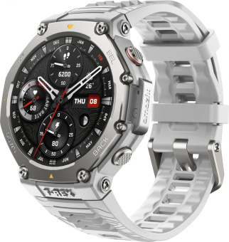 Смарт-часы Amazfit T-Rex 3 A2323 48.5мм 1.5" AMOLED корп.серый рем.серый разм.брасл.:145-210мм (1746881) от магазина РЭССИ