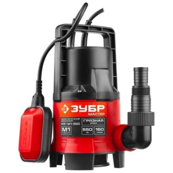 Насос дренажный Зубр НПГ-М1-550 550Вт 9600л/час от магазина РЭССИ