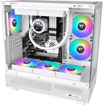 Вентилятор Thermaltake CT140 Sync реверсивный ARGB белый 4-pin 32.8dB Ret (CL-F176-PL14SW-A) от магазина РЭССИ