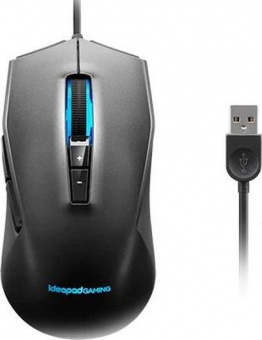 Мышь Lenovo IdeaPad Gaming M100 RGB графитовый оптическая (3200dpi) USB2.0 (7but) от магазина РЭССИ