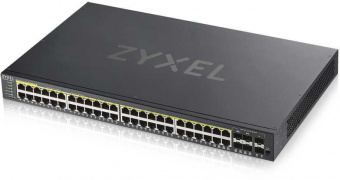Коммутатор Zyxel NebulaFlex GS1920-48HP v2 GS192048HPV2-EU0101F 44G 2SFP 48PoE 48PoE+ 375W управляемый от магазина РЭССИ