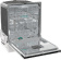 Картинка Посудомоечная машина встраив. Gorenje GV643D60 1900Вт полноразмерная белый от магазина РЭССИ Посудомоечная машина встраив. Gorenje GV643D60 1900Вт полноразмерная белый от магазина РЭССИ