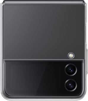 Чехол (клип-кейс) Samsung для Samsung Galaxy Z Flip4 Clear Slim Cover Z Flip4 прозрачный (EF-QF721CTEGRU) от магазина РЭССИ