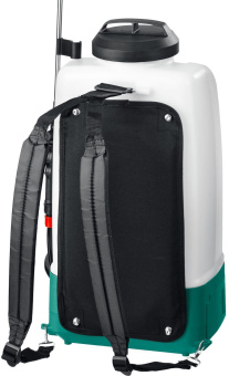 Опрыскиватель Зубр Мастер ОПЛ-15 аккум. наплеч. 15л белый/зеленый (ОПЛ-15) от магазина РЭССИ