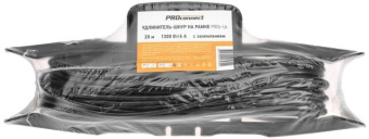 Удлинитель силовой PROconnect PROc-Uc (13-4914) 3x0.75кв.мм 1розет. 20м ПВС 6A пласт.рамка черный от магазина РЭССИ