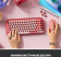 Клавиатура Logitech POP Keys механическая розовый/красный USB беспроводная BT/Radio от магазина РЭССИ
