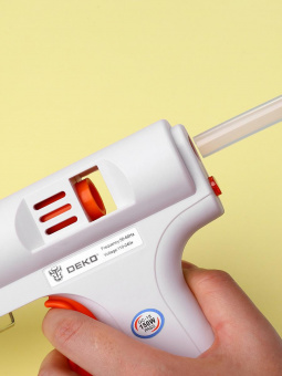 Клеевой пистолет Deko DKGG150 SET2 150Вт 5гр/мин стерж.:11мм от магазина РЭССИ