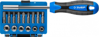 Набор отверточный Зубр 25216 16 предметов (жесткий кейс) от магазина РЭССИ