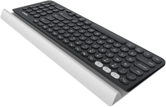 Клавиатура Logitech Multi-Device K780 черный/белый USB беспроводная BT Multimedia от магазина РЭССИ