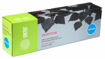 Картридж лазерный Cactus CS-CF313A CF313A пурпурный (31500стр.) для HP CLJ Ent M855 от магазина РЭССИ