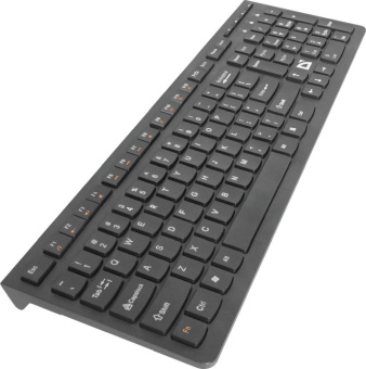 Клавиатура Defender UltraMate SM-535 черный USB беспроводная slim Multimedia от магазина РЭССИ