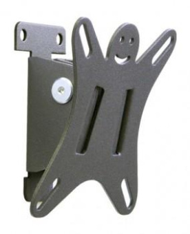 Кронштейн для телевизора Holder LCDS-5002 металлик 10"-26" макс.25кг настенный наклон от магазина РЭССИ