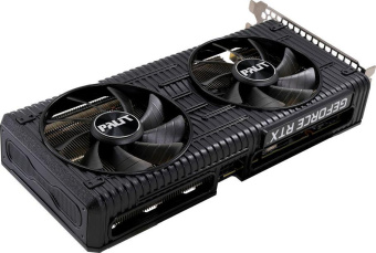 Видеокарта Palit PCI-E 4.0 PA-RTX3050 DUAL NVIDIA GeForce RTX 3050 8192Mb 128 GDDR6 1552/14000 HDMIx1 DPx3 HDCP Ret от магазина РЭССИ