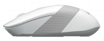 Мышь A4Tech Fstyler FG10S белый/серый оптическая (2000dpi) silent беспроводная USB для ноутбука (4but) от магазина РЭССИ