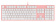 Клавиатура A4Tech Bloody B800 Dual Color механическая розовый/белый USB for gamer LED от магазина РЭССИ