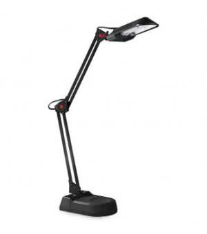 Светильник Camelion KD-017A С02 (3276) настольный на струбцине/подставке 2G7 черный 11Вт от магазина РЭССИ