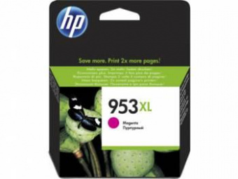 Картридж струйный HP 953XL F6U17AE пурпурный (1600стр.) для HP OJP 8710/8715/8720/8730/8210/8725 от магазина РЭССИ