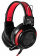 Картинка Наушники с микрофоном Оклик HS-G300 ARMAGEDDON черный/красный 2.3м мониторные оголовье (337457) от магазина РЭССИ Наушники с микрофоном Оклик HS-G300 ARMAGEDDON черный/красный 2.3м мониторные оголовье (337457) от магазина РЭССИ