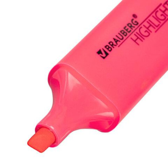 Текстовыделитель BRAUBERG  ORIGINAL NEON розовый линия 1-5 мм 152213 от магазина РЭССИ