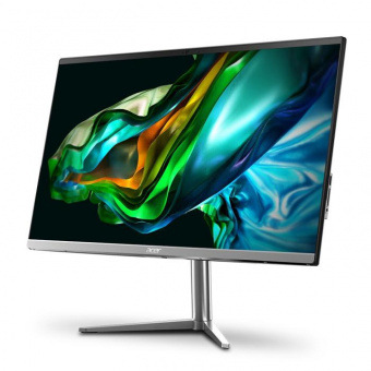 Моноблок Acer Aspire C24-1300 23.8" Full HD Ryzen 5 7520U (2.8) 8Gb SSD512Gb RGr CR noOS GbitEth WiFi BT 65W клавиатура мышь Cam черный 1920x1080 от магазина РЭССИ