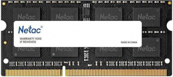 Память DDR3L 8Gb 1600MHz Netac NTBSD3N16SP-08 Basic RTL PC3-12800 CL11 SO-DIMM 204-pin 1.35В single rank Ret от магазина РЭССИ