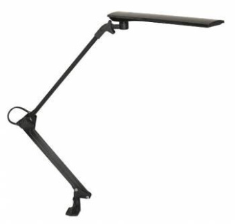 Светильник Трансвит Sirius C16C (SIRIUSC16C/BL) настольный на струбцине черный 7Вт от магазина РЭССИ