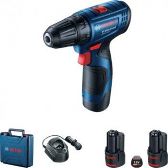 Дрель-шуруповерт Bosch GSR 120-LI аккум. патрон:быстрозажимной (кейс в комплекте) (06019G8020) от магазина РЭССИ