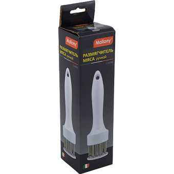Ручной размягчитель мяса Mallony CARNE 19x5 см пластмасса нержавеющая сталь 00 3617 от магазина РЭССИ