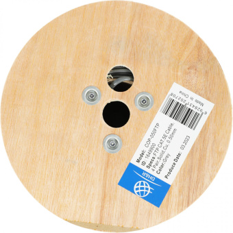 Кабель сетевой Ningbo FTP FTP 4 пары 5E solid 0.5мм Cu molded 305м серый (упак.:1шт) от магазина РЭССИ
