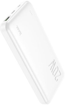 Мобильный аккумулятор Hoco J87 Tacker 10000mAh QC3.0/PD3.0 20W 3A USB-A/USB-C белый (J87 TACKER WHITE) от магазина РЭССИ