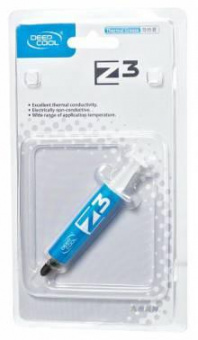 Термопаста Deepcool Z3 шприц 1.5гр. от магазина РЭССИ
