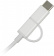 Картинка Кабель Xiaomi Mi 2-in-1 SJV4082TY USB (m)-USB Type-C (m)/micro USB (m) 1м белый от магазина РЭССИ Кабель Xiaomi Mi 2-in-1 SJV4082TY USB (m)-USB Type-C (m)/micro USB (m) 1м белый от магазина РЭССИ