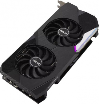 Видеокарта Asus PCI-E 4.0 DUAL-RX6700XT-O12G AMD Radeon RX 6700XT 12288Mb 192 GDDR6 2474/16000 HDMIx1 DPx3 HDCP Ret от магазина РЭССИ