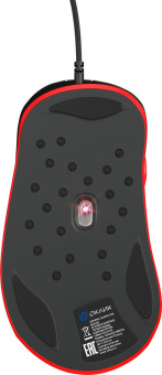 Мышь GMNG 720GM черный/красный оптическая (3200dpi) USB для ноутбука (6but) от магазина РЭССИ
