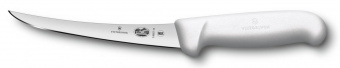 Нож кухонный Victorinox Fibrox (5.6607.15) стальной обвалочный лезв.150мм прямая заточка белый от магазина РЭССИ