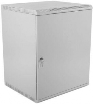 Шкаф коммутационный ЦМО ШРН-ЭКОНОМ (ШРН-Э-12.650.1) настенный 12U 600x650мм пер.дв.металл 65кг серый 600мм от магазина РЭССИ