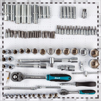 Набор инструментов Bort BTK-94 94 предмета (жесткий кейс) от магазина РЭССИ