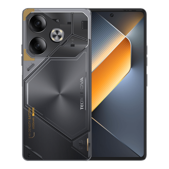 Смартфон Tecno Pova 6 256Gb 12Gb серый моноблок 3G 4G 6.8" 1080x2460 Android 14 108Mpix 802.11 a/b/g/n/ac NFC GPS GSM900/1800 TouchSc Protect от магазина РЭССИ