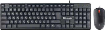Клавиатура + мышь Defender Line C-511 клав:черный мышь:черный/красный USB Multimedia (45511) от магазина РЭССИ