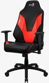 Кресло игровое Aerocool Admiral черный/красный сиденье черный эко.кожа с подголов. крестов. нейлон от магазина РЭССИ