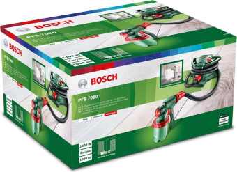 Краскопульт Bosch PFS 7000 1400Вт бак:1000мл 700мл/мин от магазина РЭССИ
