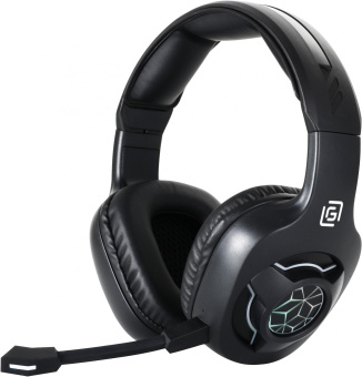 Наушники с микрофоном Оклик HS-L575G черный мониторные BT оголовье (1895253) от магазина РЭССИ