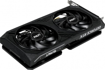 Видеокарта Palit PCI-E 4.0 RTX4060 DUAL OC NVIDIA GeForce RTX 4060 8192Mb 128 GDDR6 1830/17000 HDMIx1 DPx3 HDCP Ret от магазина РЭССИ