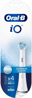 Насадка для зубных щеток Oral-B iO Ultimate Clean (упак.:4шт) белый от магазина РЭССИ