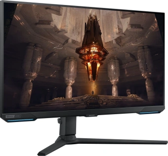 Монитор Samsung 28" Odyssey G7 S28BG700EI черный IPS LED 16:9 HDMI M/M полуматовая HAS Piv 300cd 178гр/178гр 3840x2160 144Hz FreeSync Premium Pro DP 4K USB 7кг от магазина РЭССИ