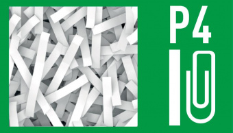 Шредер Leitz IQ Protect Premium 8X белый (секр.P-4) фрагменты 8лист. 14лтр. скрепки скобы от магазина РЭССИ